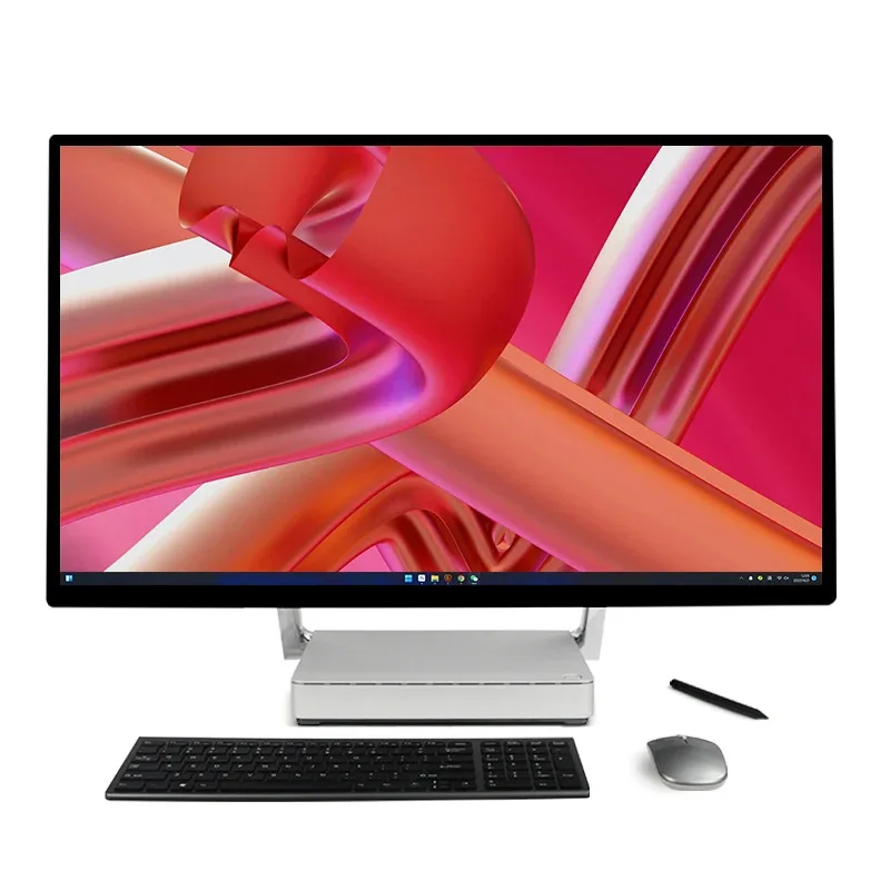 4K/2K All In One Desktop Touch PC Screen With Bulit-in Camera For Education/business