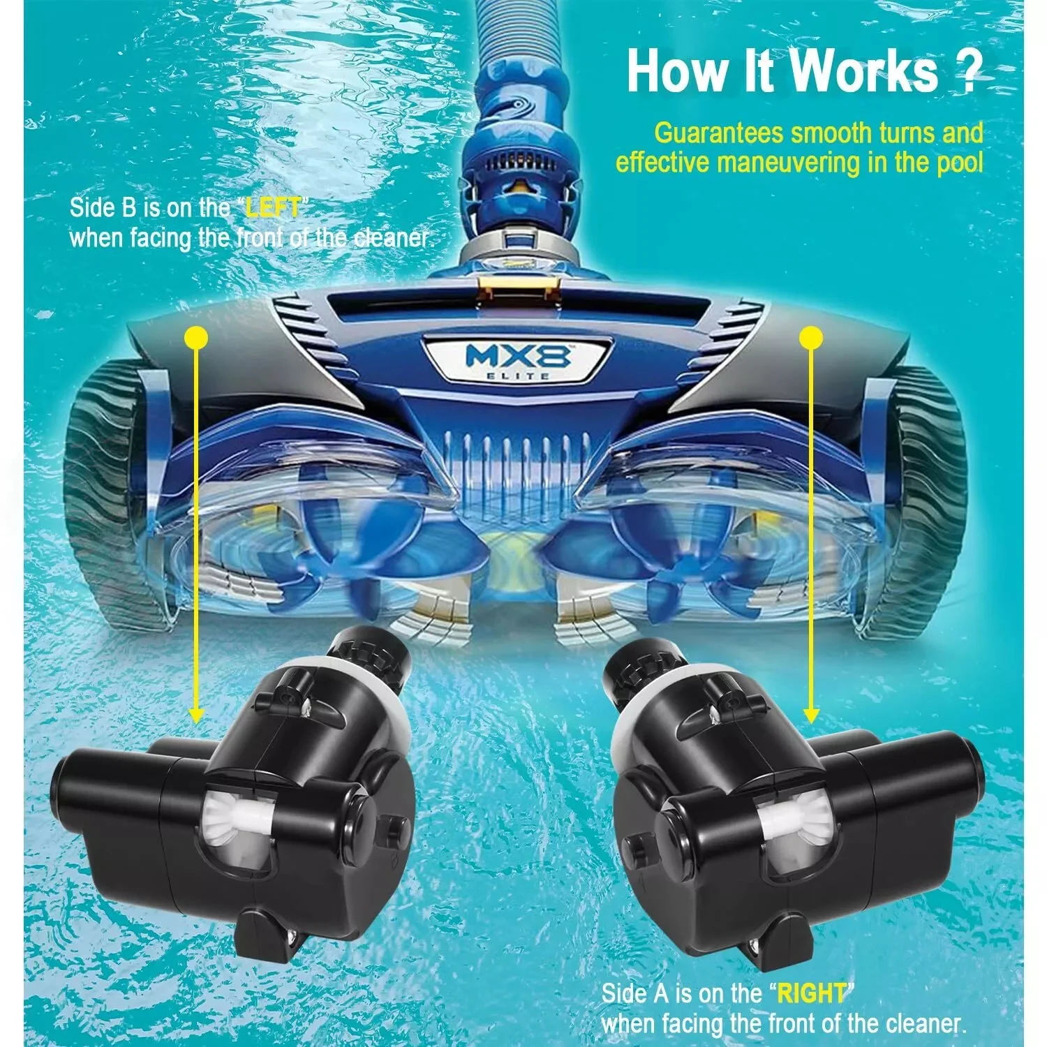 R0524700+R0524800 SideA Side B Richtungsregelgerät für Zodiac Baracuda MX8 MX8 Elite In Ground Automatischer Roboter-Poolreiniger