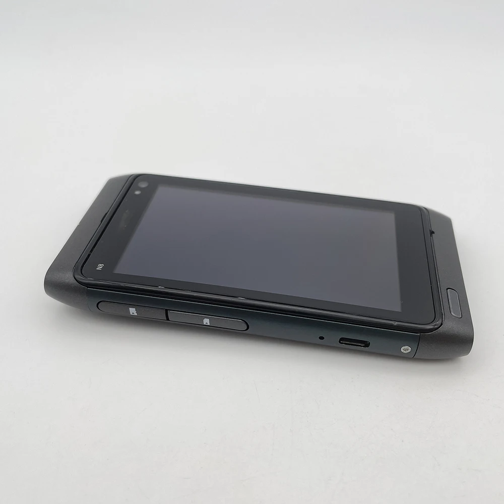 Original Unlocked N8 12MP Camera  WIFI Bluetooth FM radio Loudspeaker Mobile Phone Made in Finland