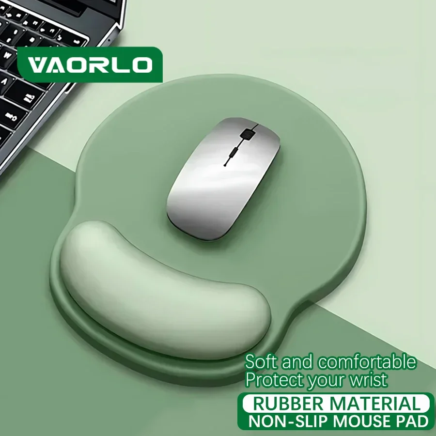 Cor gradiente mouse pad confortável descanso de pulso antiderrapante mouse pad macio mouse pad descanso de pulso computador desktop silicone mouse pad