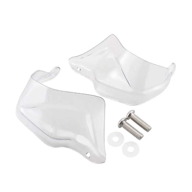 Motocicleta Hand Guards Defletores de pára-brisa, Handguards ajustáveis, protetor frio, compatível, 1 par