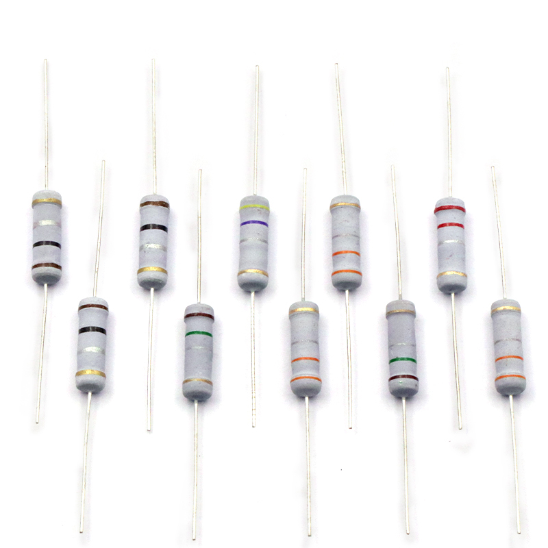 20 piezas resistencia de película de carbono 2W 5% resistencia 0,1Ω-2MΩ 0,47 10 47 100 200 470 820 1K 4,7K 10K 47K 100K 200K 330K 470K 1M 1,2 M Ohm