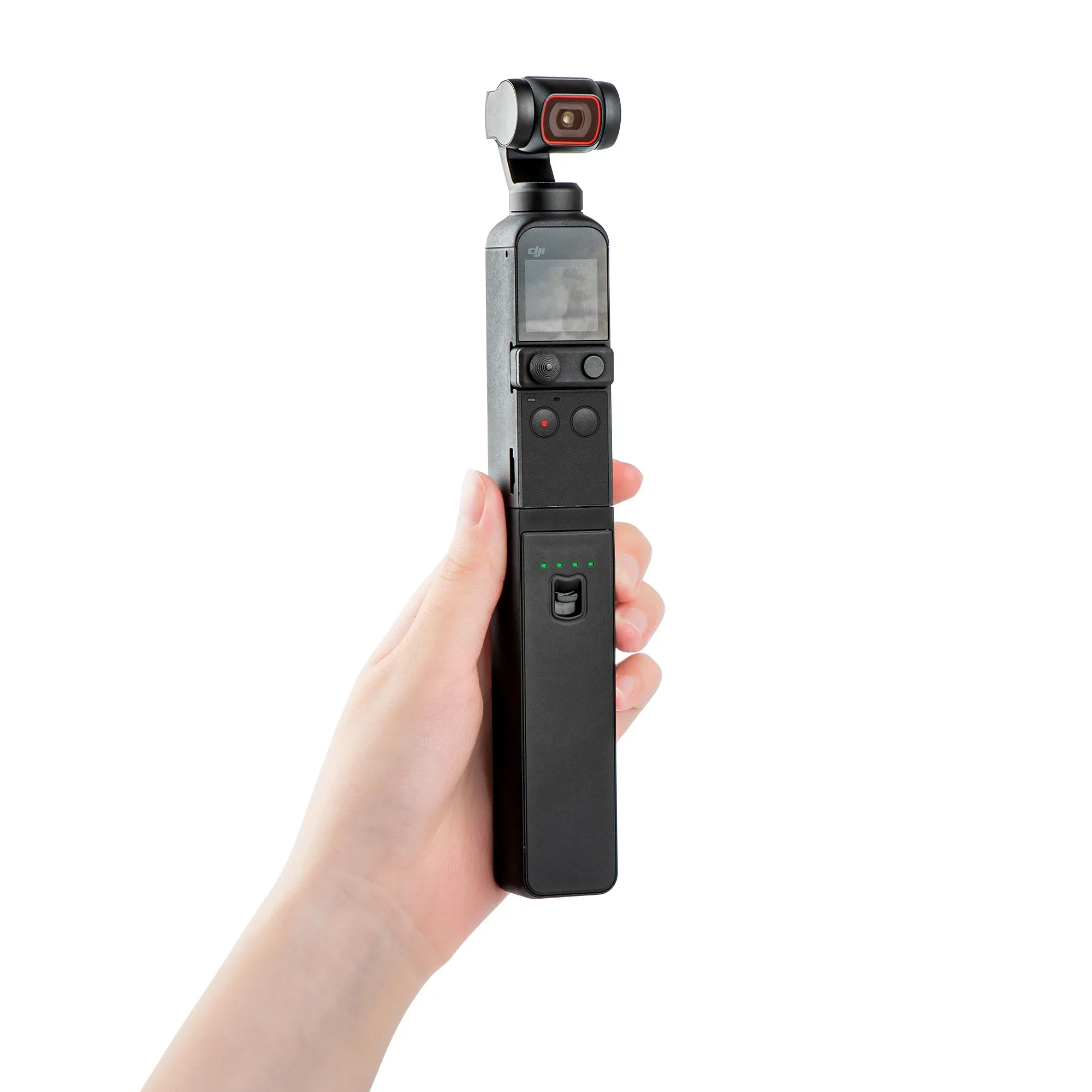 Osmo Pocket 2 แบบพกพา Power Bank กลางแจ้ง Handheld Grip Type-C Battery Charger Hub สําหรับ DJI Pocket 2 กล้องชาร์จกล่อง