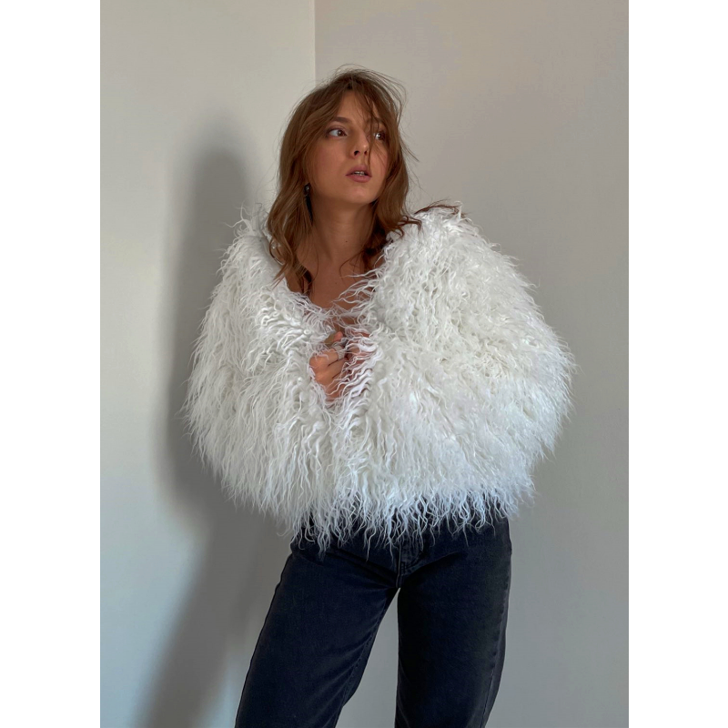 ฤดูใบไม้ร่วงฤดูหนาว 18 สี Faux FUR Coat และแจ็คเก็ตผู้หญิงสบายๆรอบคอขนสัตว์เสื้อหญิง