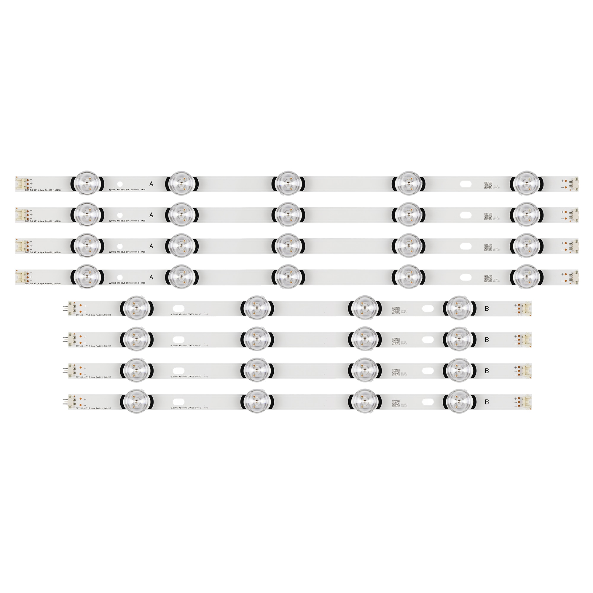 5kit LED Backlight strip For 47" TV innotek DRT 3.0 47" 6916L-1948A 47lb569y 47LB6300 47LB561V 47LB652V 47lb650v LC470DUH 47LB