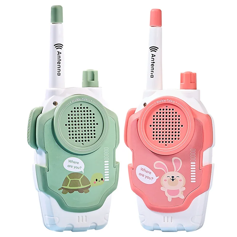2 ชิ้น/เซ็ตเด็ก Walkie-Talkie ของเล่นเด็กปฏิสัมพันธ์ Walkie Talkies ช่วง Two WAY Receiver เด็กคริสต์มาสของขวัญ