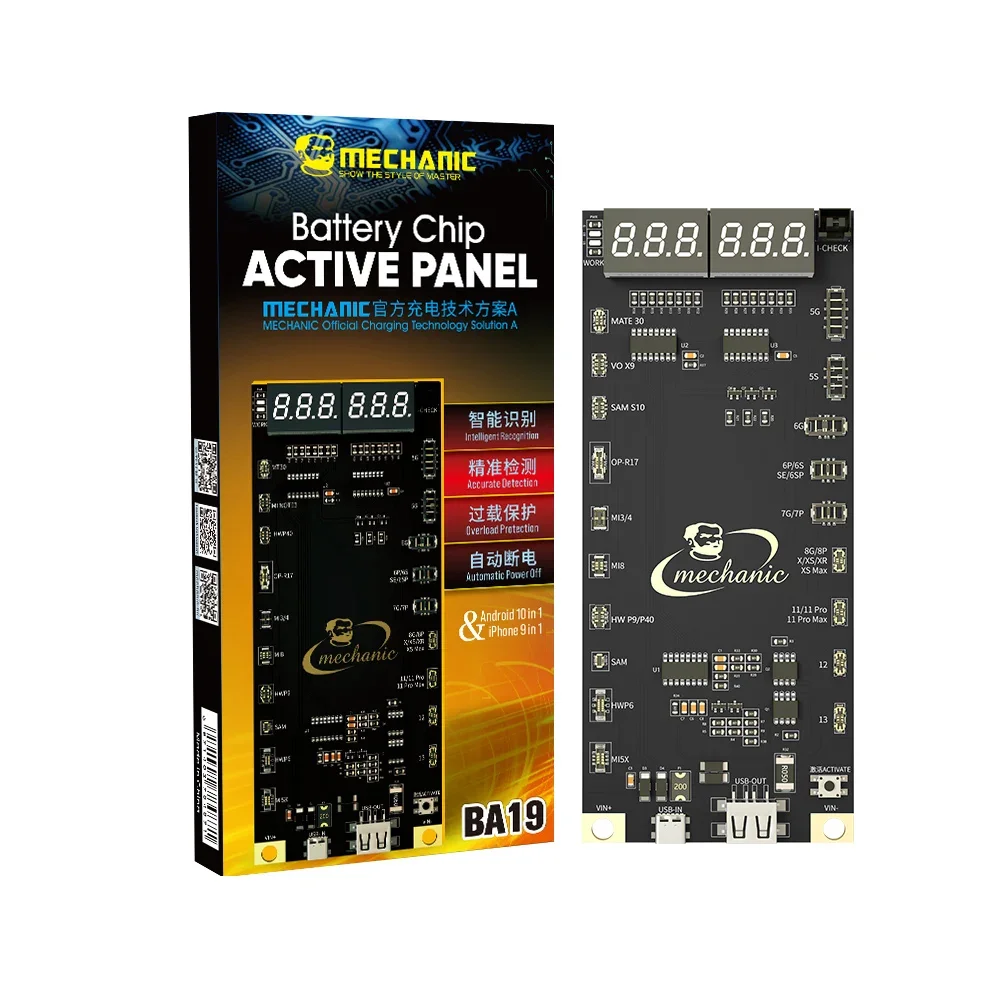 Thợ Cơ Khí BA19 BA27 Pin Kích Hoạt Phát Hiện Ban Pin Sạc Nhanh Cho iPhone 5G-13 Max Pro Android One-Click Kích Hoạt