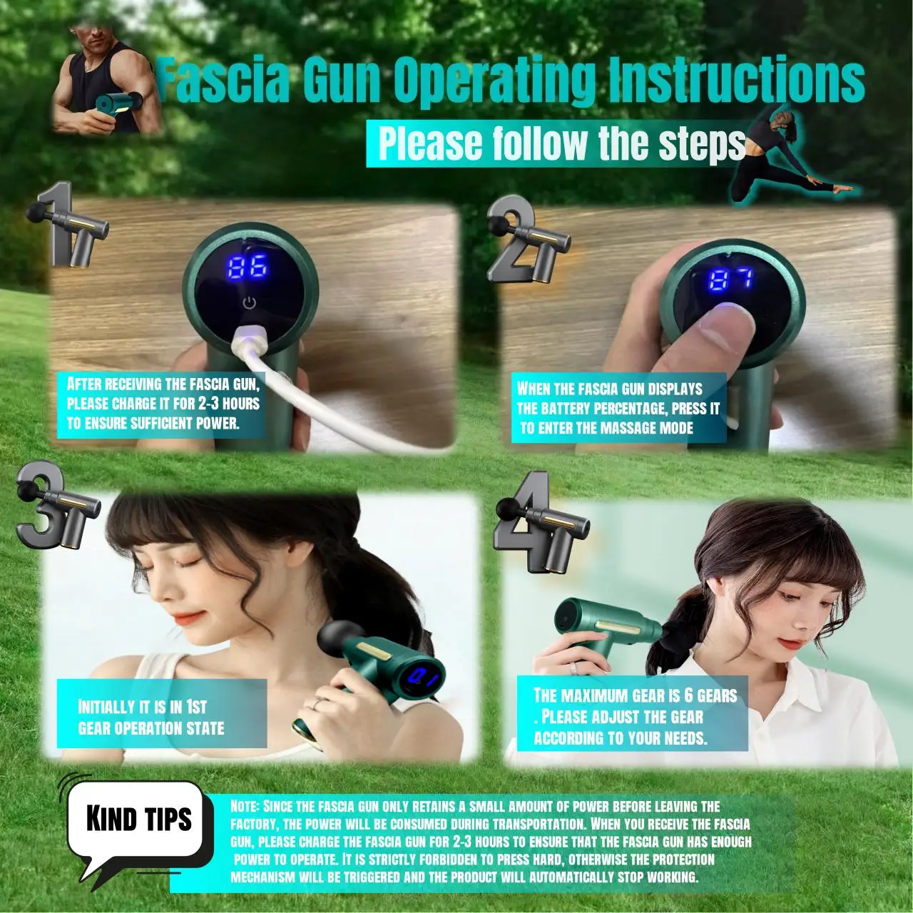 Mini Muscle Massage Gun Protable Body Massager massaggiatore a percussione portatile profondo per corpo schiena e collo gamba