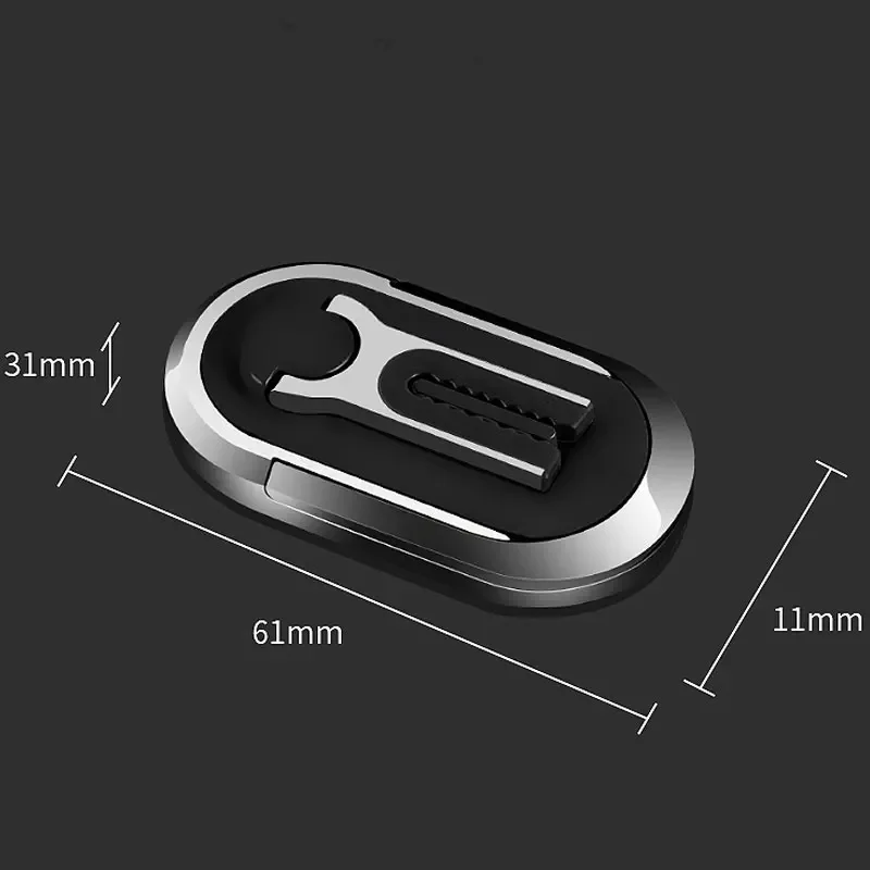 1 Cái Mới Di Động 3 Trong 1 Giá Đỡ Kẹp Trên Xe Hỗ Trợ Điện Thoại Di Động Chân Đế Lửa EDC Sáng Tạo USB Khóa Vòng sạc Dụng Cụ