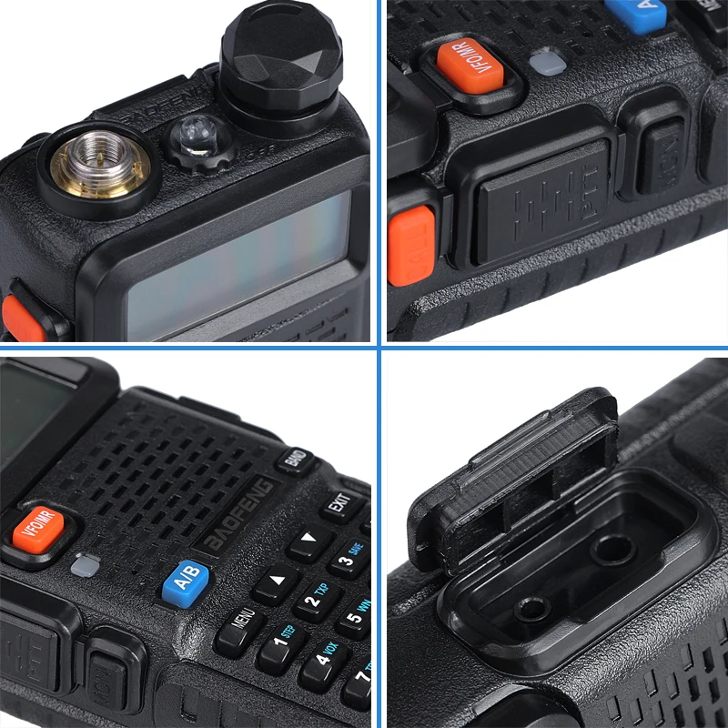 Original Baofeng 5W/8W UV5R Walkie Talkie Dual Band 136-174Mhz 400-520Mhz Portable BF UV-5R Two Way Radio Pofung HF Transceiver