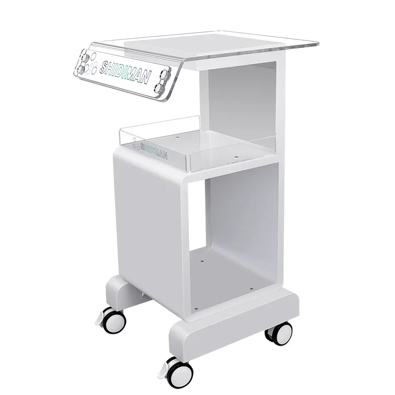 Trolley Winkelwagen Manicure Ondersteuning Esthetische Extra Wielen Opslag Auto Schoonheidssalon Kapper Rollen Professioneel Huishouden