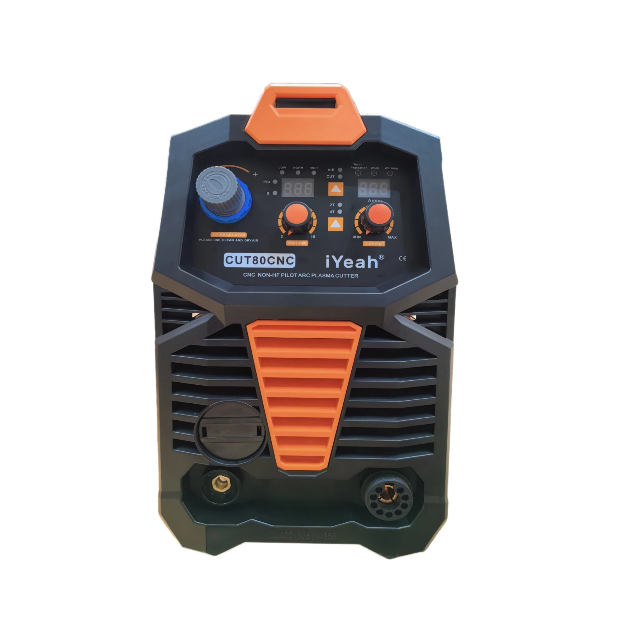 CNC Non-HF Pilot Arc CUT80 CNC iYeah Máquina de corte de plasma 220V / 380v 80A máquina Con antorcha de corte de pelo recto PT80 / PTM80, se puede cortar fácilmente 35 mm
