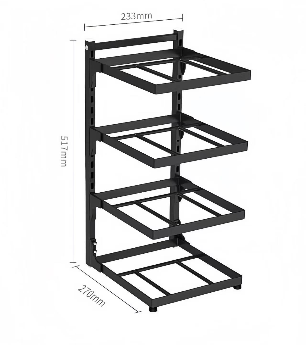Küche Waschbecken Lagerung Rack Multi-Schicht Herd Lagerung Rack Für Home Herd Schränke Einstellbare Topf Rack
