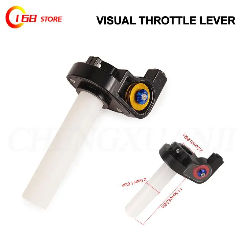 Punhos de acelerador de giro rápido para motocicleta, 22mm, 7/8 polegadas, torção, punho do acelerador de gás, para dirt pit bikes, atv, gpx, sdg, peças