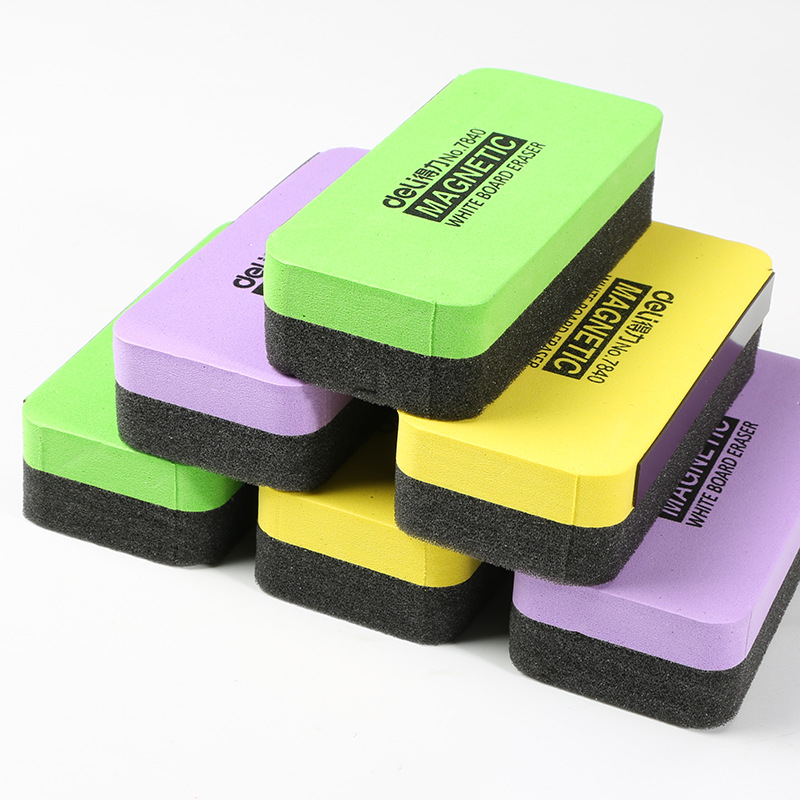 かわいい磁気ホワイトボード消しゴムドライイレースマーカーホワイトボードクリーナー学校事務用品、サイズ110mm x 50mm x 30mm