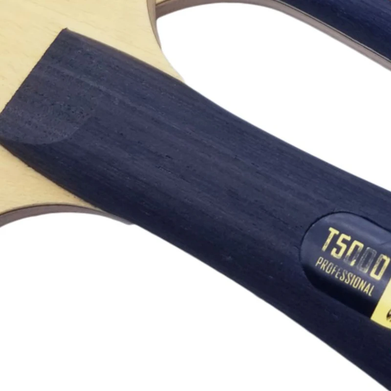 (Free Random Round Bag) SANWEI T5000 CARBON Table Tennis Blade Racket (5+2 Carbon) T-5000 Ping Pong Bat Paddle
