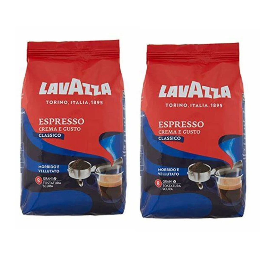 Kawa ziarnista Crema e Gusto Classico zestaw 2x1kg - Lavazza