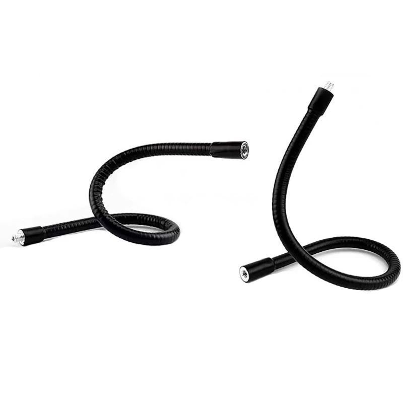 DXAB 1/4 "macho a hilo cuello cisne montaje cámara soportes brazo tubo flexible