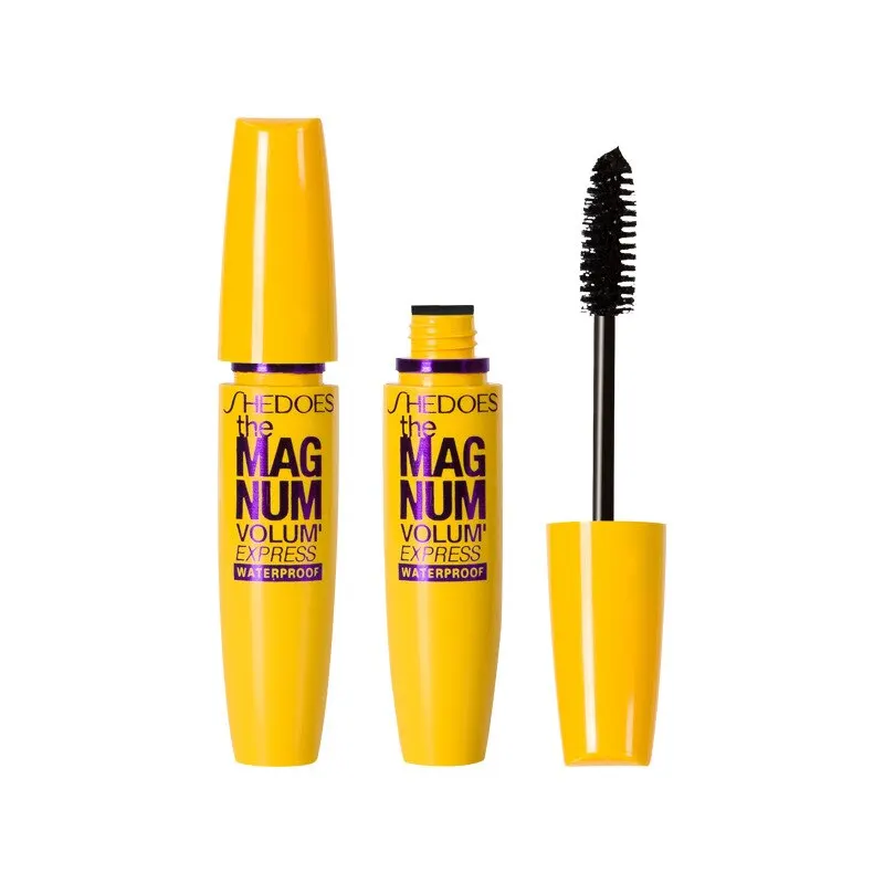 3D Mascara Cílios Longa Duração Grower Natural Impermeável Preto Profissional Cílios Escova Curl Engrossar Alongar Eye Cosmetics