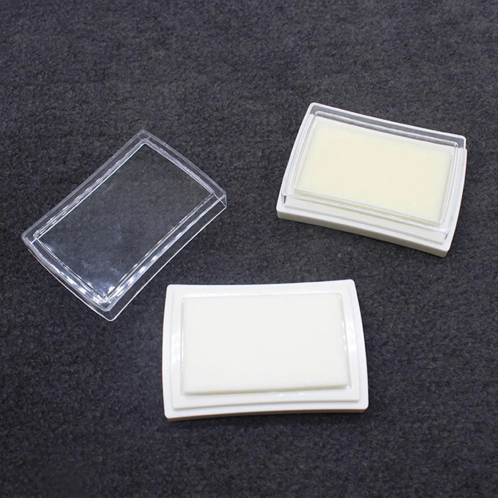 White Blank Stamp Pad Customize Stamps With Any Color Of Ink Made Of Import Sponge Posters