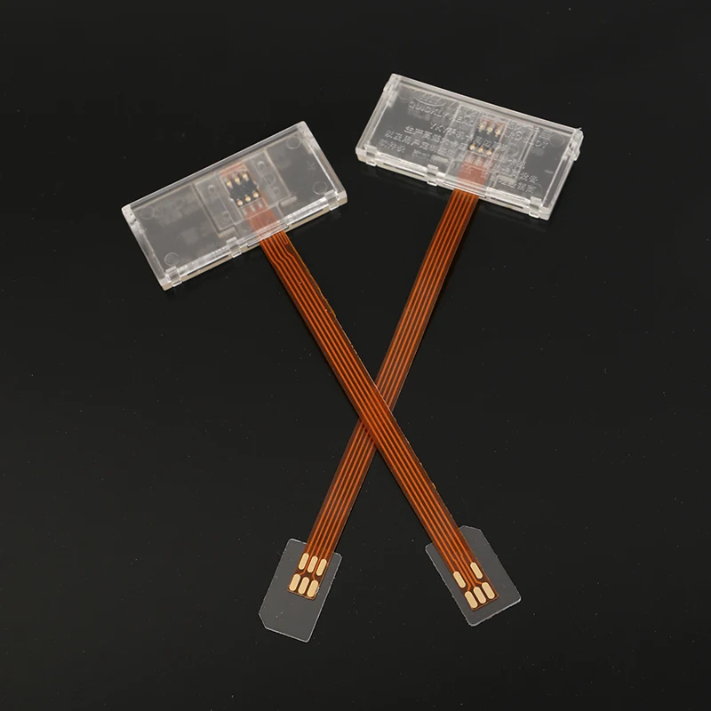 Big Standard Smart Card Converter to Standard SIM 2FF Converter Adapter Conversion Line Extension Cable For Mobile Phones