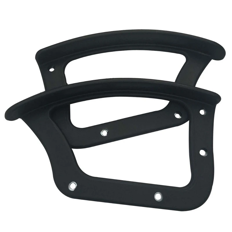 Apoios de braços para cadeiras de escritório Cadeiras de jogos Apoios de braços de plástico fixos Acessórios para cadeiras