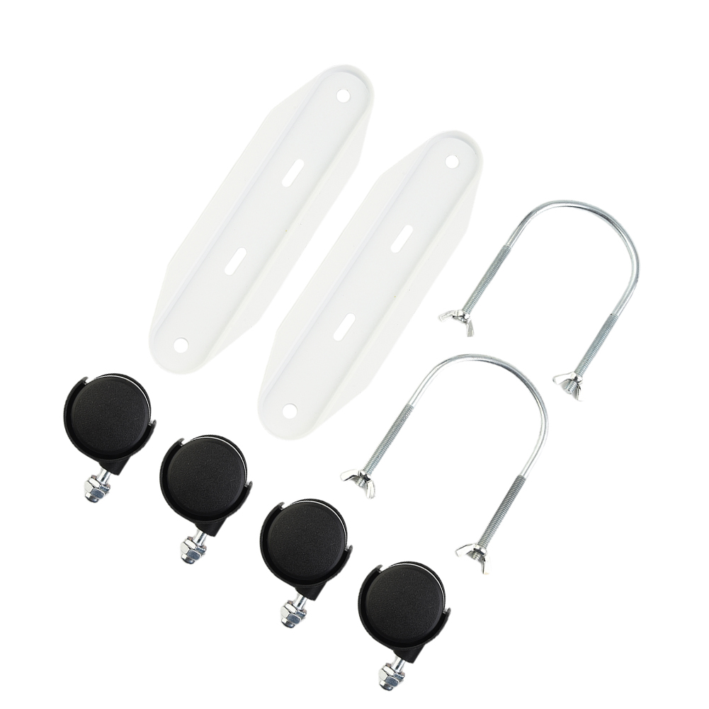 2ชิ้นตัวยึดเข็มขัดให้ความร้อนไฟฟ้าตัวยึดคลิปสำหรับที่รองอะไหล่เครื่องทำความร้อนพร้อมล้อยึดฐานล้อแบบสากล