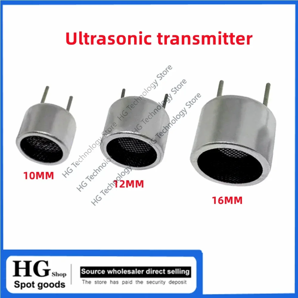 10 PZ TCT40 10mm 12mm 16mm RT split sensore ad ultrasuoni Sonda ricetrasmettitore 10/12/16MM ricevente e trasmissione 40Khz TCT40-16