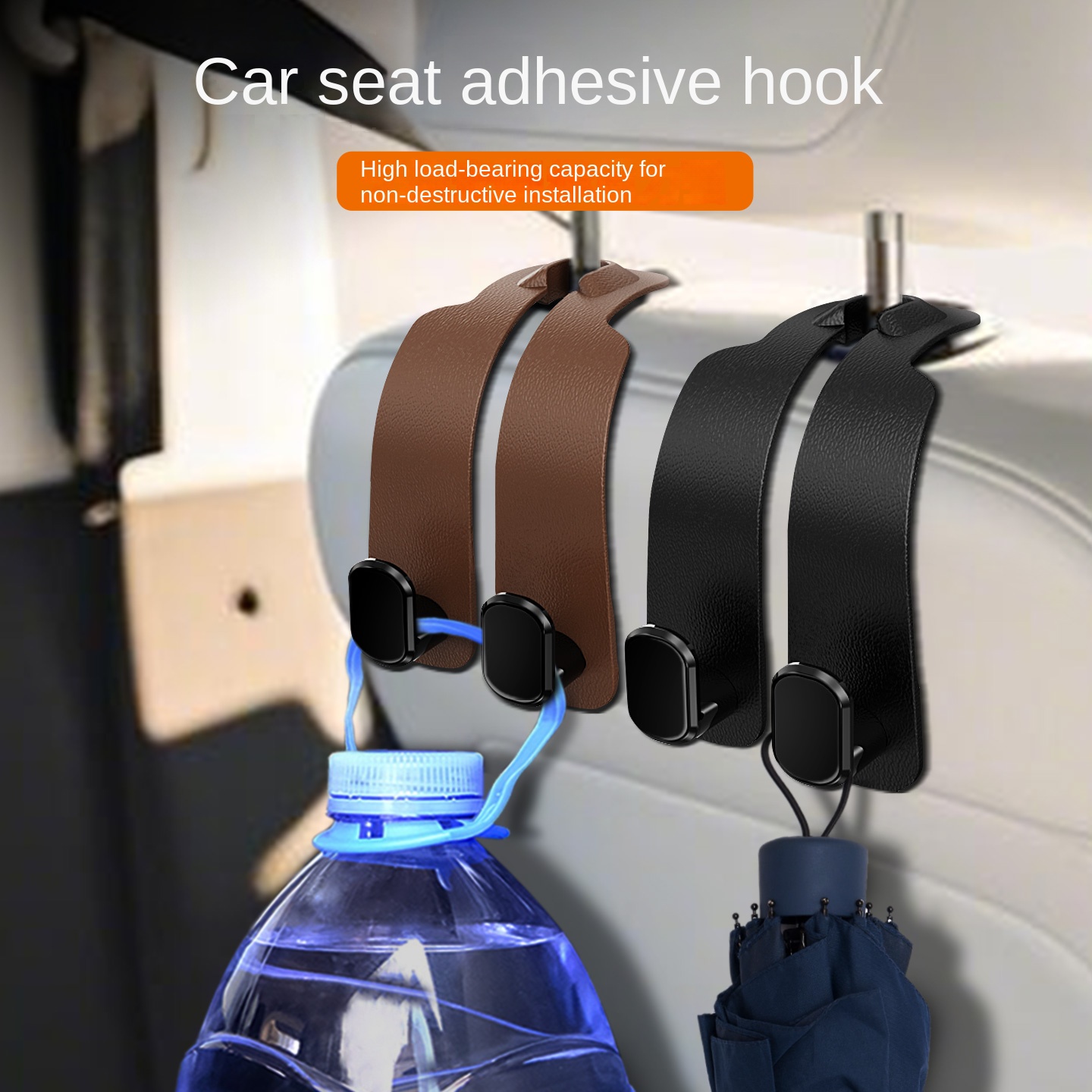 Autositz, weicher Haken, Auto-Rücksitz, Rückenlehne, Auto, Autozubehör vorne und hinten, multifunktionaler kleiner Haken