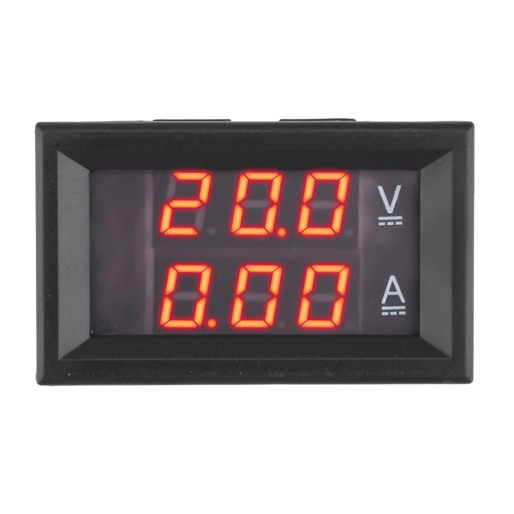 DC4.5-30V 30a 50a mini digital volt￭metro amper￭metro 3 bits 0,28 "dual LED voltaje medidor de corriente Volt detector probador incorporado shunt