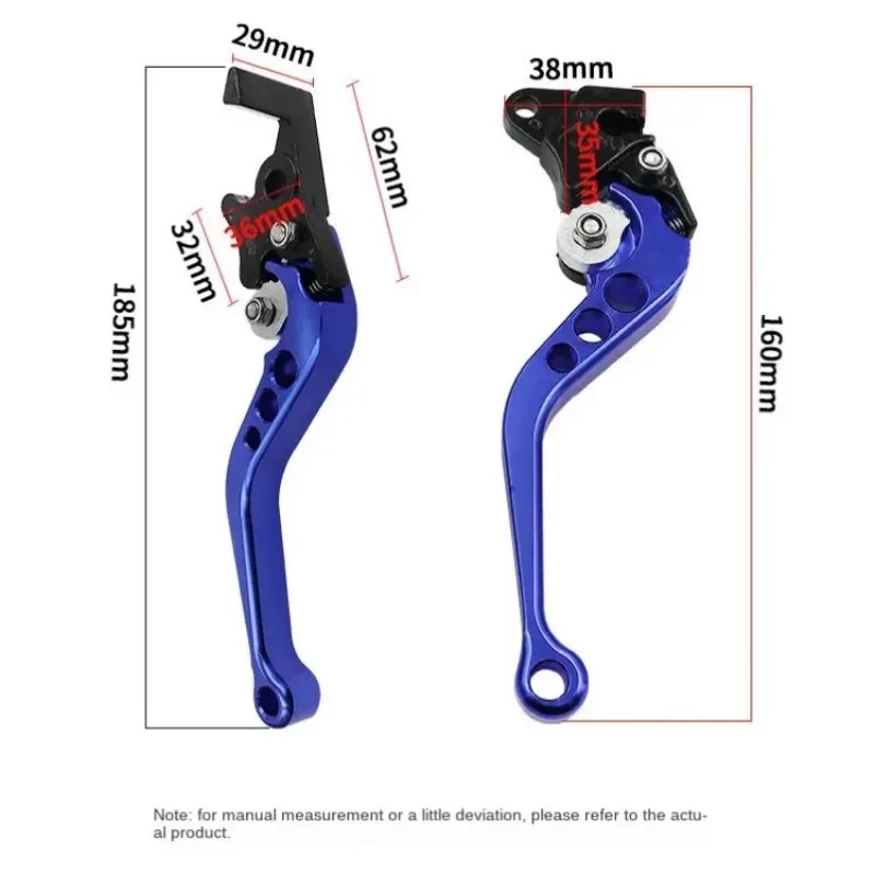 オートバイクラッチドラムブレーキレバー,調整可能なハンドルバーセット,オートバイの改造,CNC,改造部品
