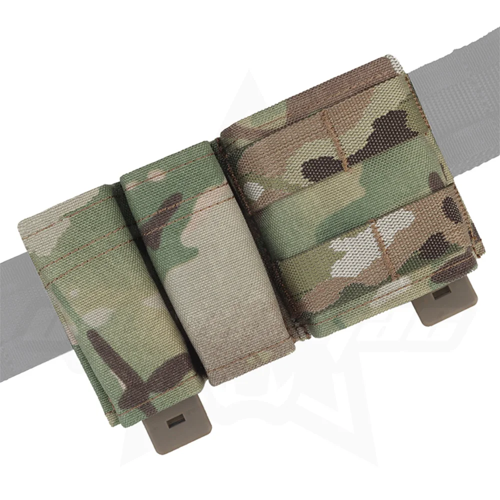 OPHIDIAN Bolsa de doble descarga, funda para linterna para 9 mm 5,56 mm, bolsa para revistas, bolsa de herramientas Molle, bolsillo IFAK Mag de seguridad