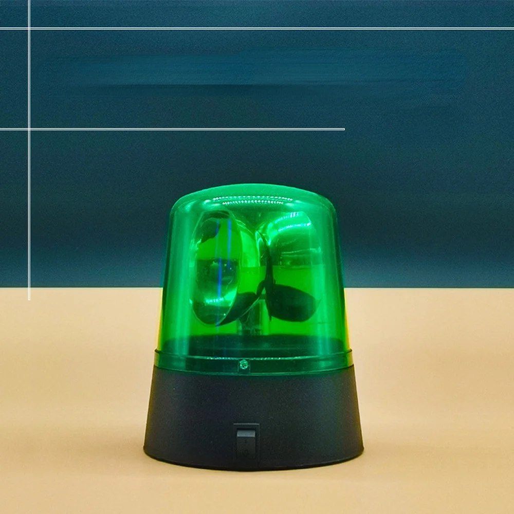 Luz Flash de advertencia de emergencia, indicador de luz de policía, giratorio de 360 grados, Mini LED, efecto de escenario, luz estroboscópica intermitente para fiesta