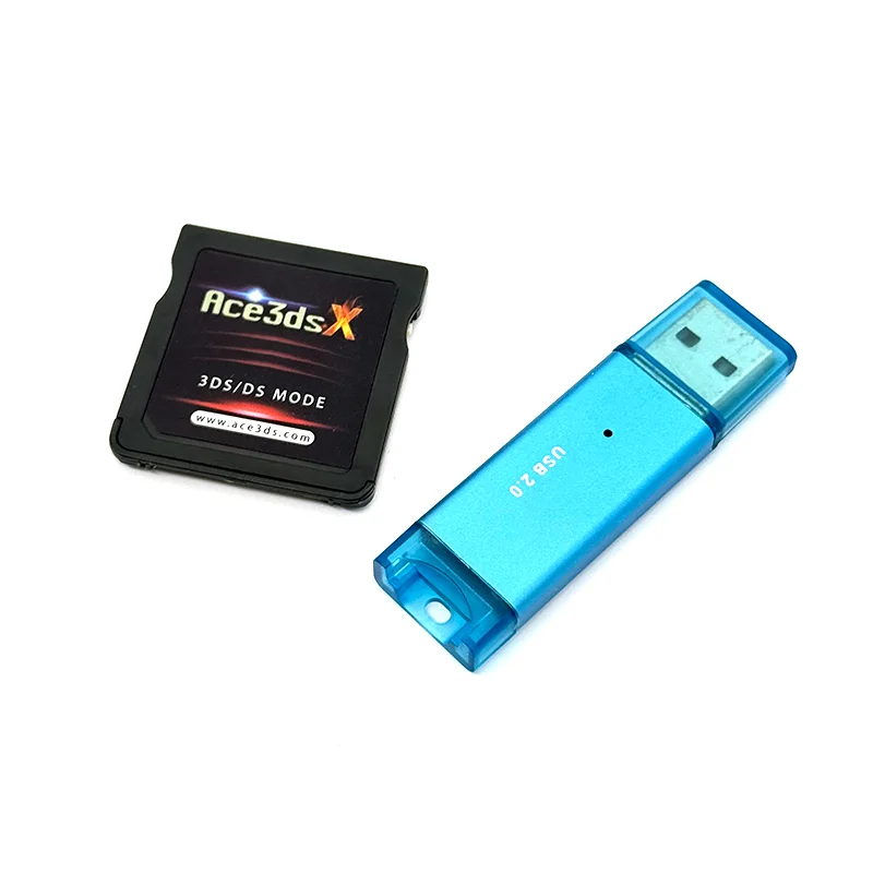 Для игр 3DS NDS и Ntrboot на 3DS v11.17 Versio Dual Mode Ace 3DS X