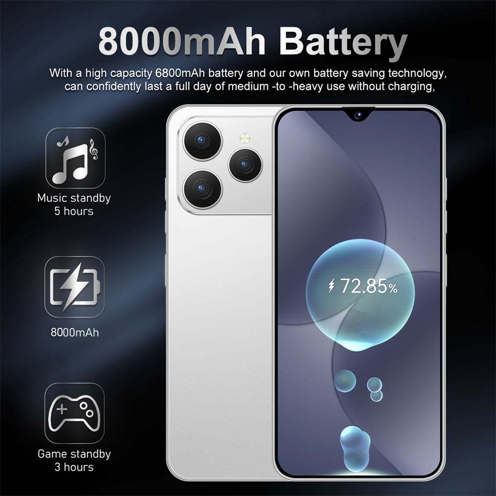 2026 HOT i17 Pro Max Cellphones Original 7.0HD 5G Dual Card Cheap Smartphone 8000mAh Android Global Version Mobile Cell Phones