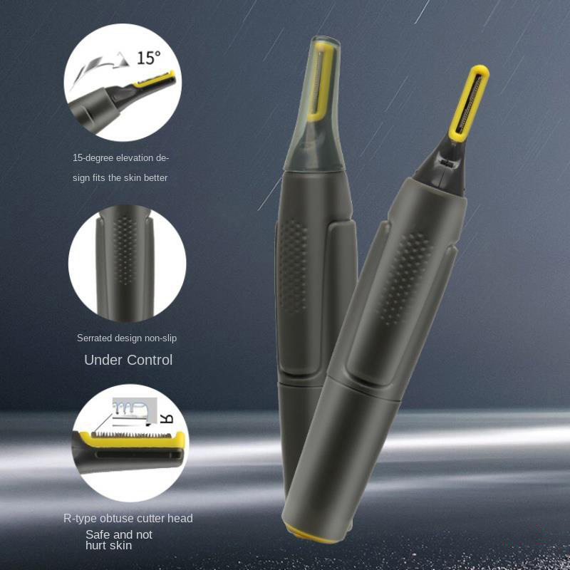 Tagliacapelli naso elettrico impermeabile rasoi per capelli uomo portatile naso orecchio capelli sopracciglio Cutter Grooming Trimmer