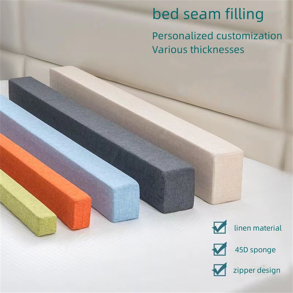 Almohada para cabecera extensora de cama, relleno de espacio para colchón, espacio cerrado entre cabecero de colchón y cojín de cama de pared, almohadilla para sofá