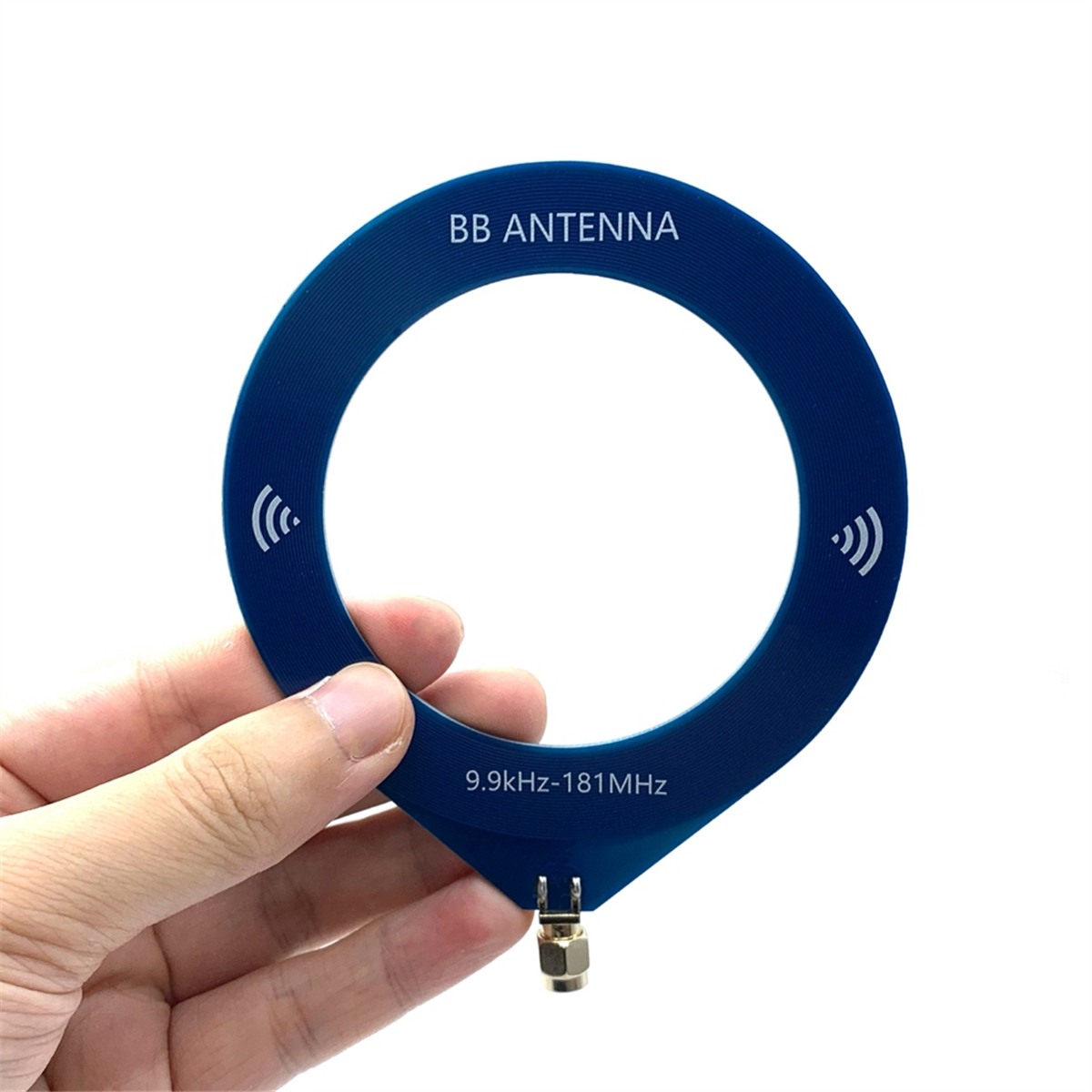 BABQ 9.9khz-181mhz Frequência Pequena Antena Circular Antena de Banda Larga Portátil MW SW Antena para Rádio