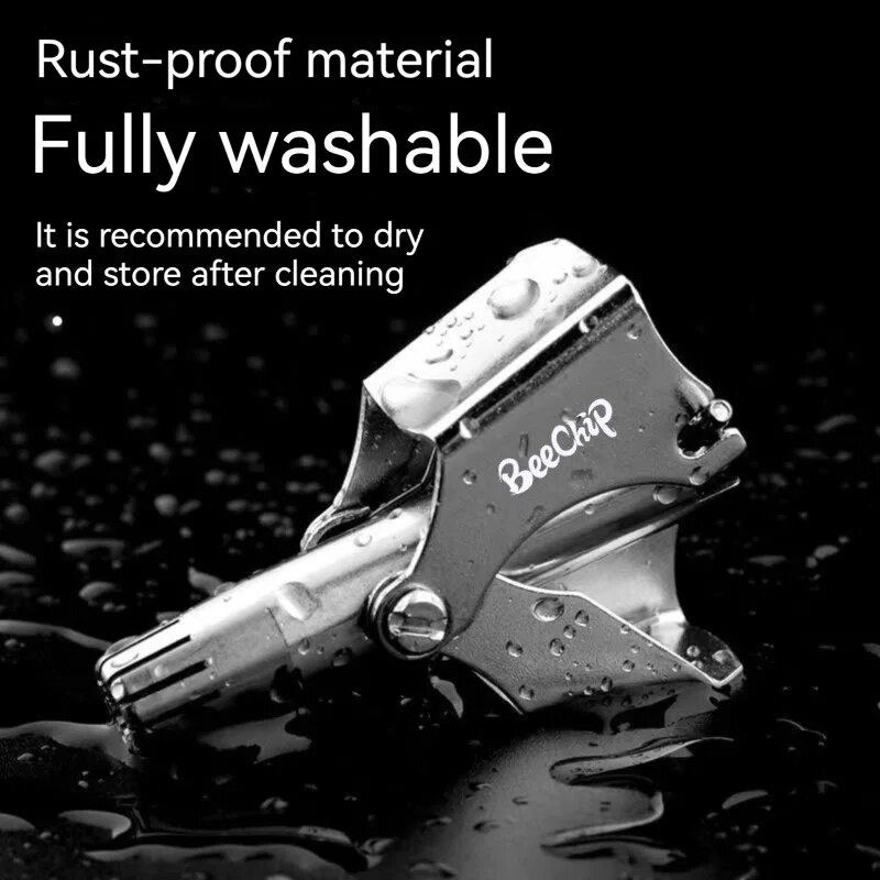 Tragbarer Elektro rasierer, geräuscharm, wasch bar, tragbar