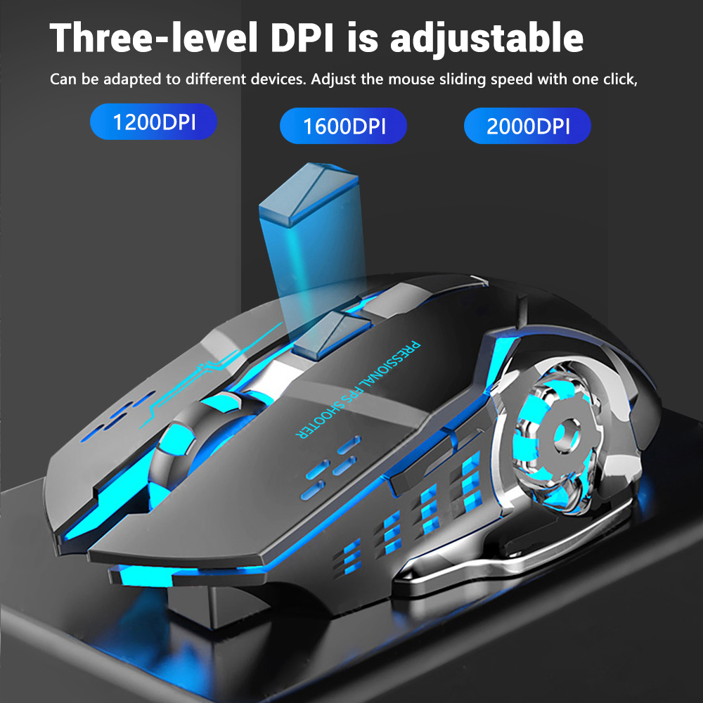 2.4 グラム USB ワイヤレス Bluetooth マウス人間工学に基づいたサイレントオフィスマウス充電式 E スポーツバックライトマウスコンピュータラップトップ Macbook