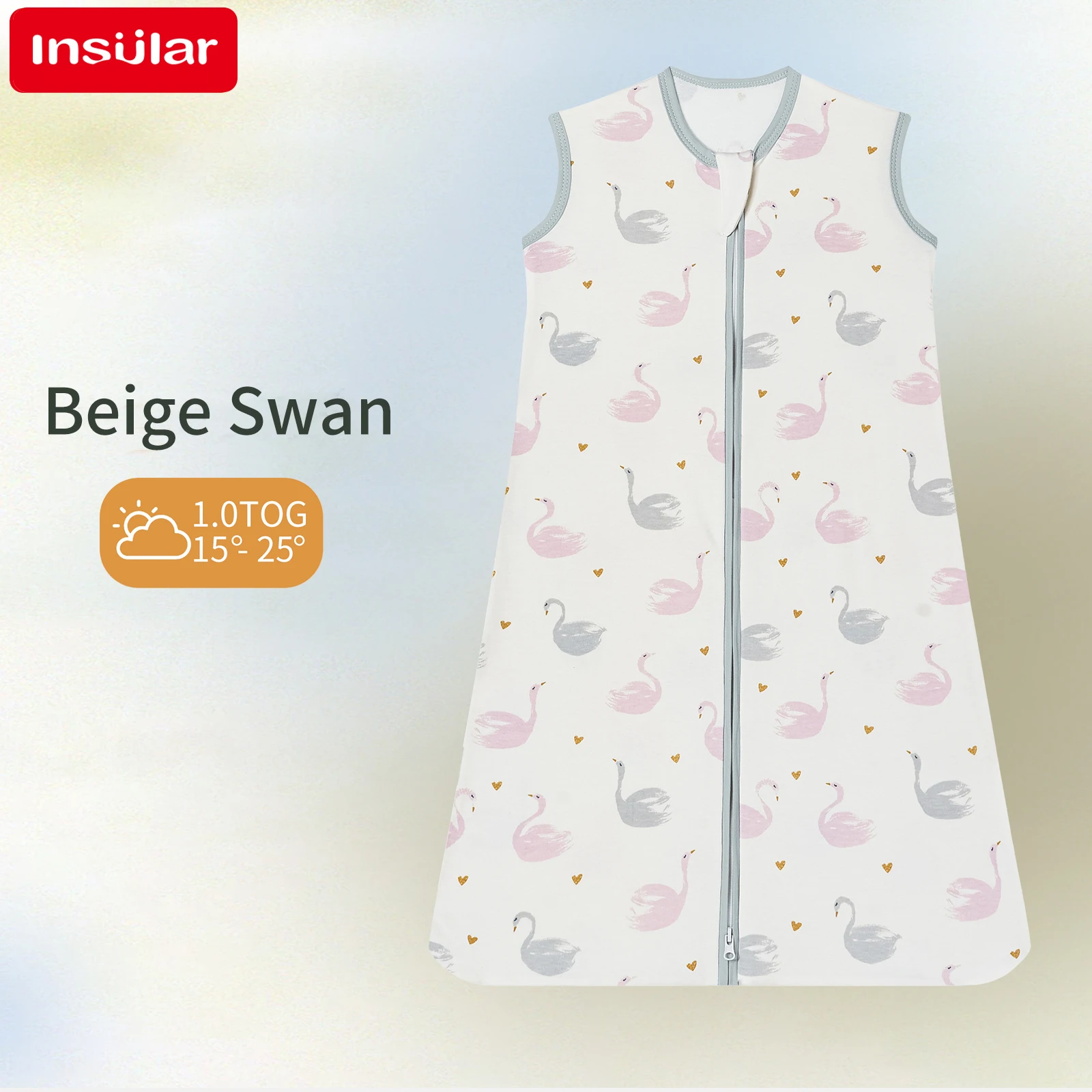 ฉนวนถุงนอนเด็กเด็กเสื้อกั๊กทารก Anti-Startle Swaddle ผ้าห่ม Anti-KICK Sleepsacks ผ้าฝ้าย Class A ฤดูใบไม้ผลิฤดูร้อนฤดูใบไม้ร่วง
