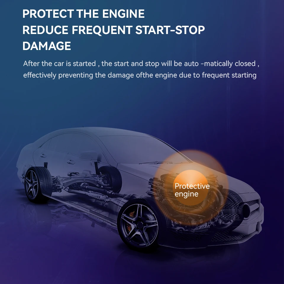 For VW Golf 7 7.5 Passat B8 T-roc Automatic Stop Start Engine System Off Device Control Sensor Plug Stop Cancel Cable Memory Mod