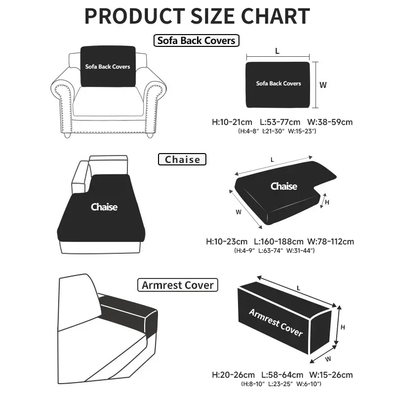 Funda de sofá impermeable, funda de sofá elástica ajustable de lujo para sala de estar, funda de asiento de sofá de 1, 2, 3 y 4 plazas, conjunto completo en forma de L