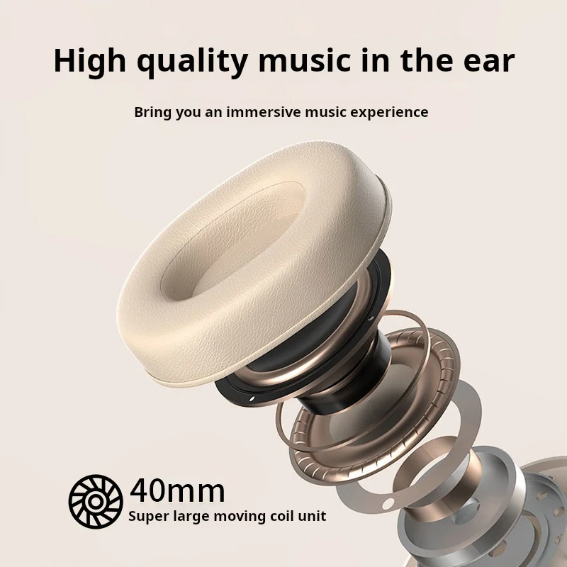 SONY-auriculares inalámbricos D2-ANC, cascos con Bluetooth 5,3, plegables, deportivos, con micrófono, para música, originales