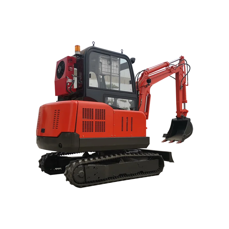 Nueva microexcavadora retroexcavadora multifunción, miniexcavadora hidráulica agrícola de 3 toneladas, personalización de excavadora sobre orugas, puerta a puerta