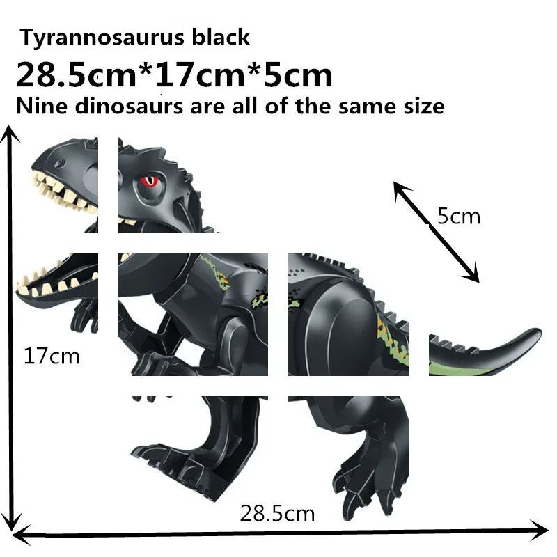 Krijg je grote dinosaurussen bouwstenen - Moc Toy - Cadeaus voor Kerstmis/Halloween/Thanksgiving Day