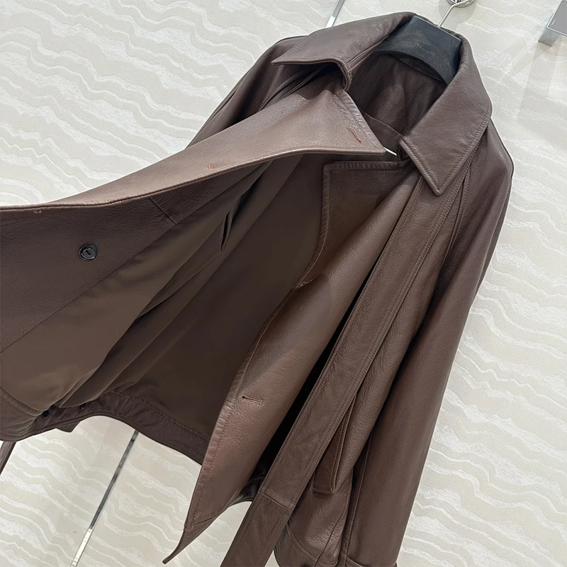 レディースヴィンテージパッチワーククラッシュコート,シープスキンアウター,婦人服,y2k,L-W * w * 2024aw