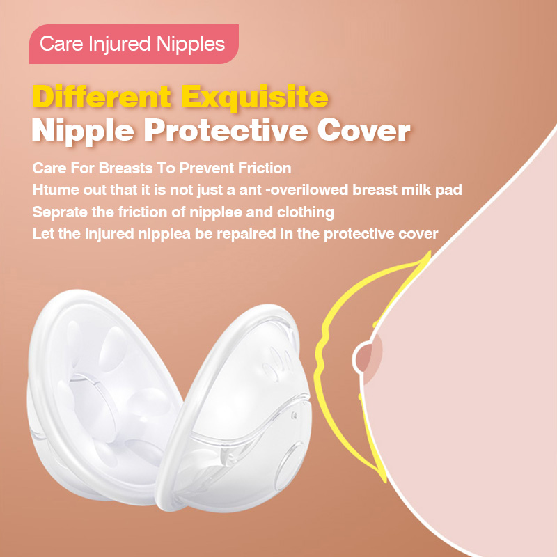 2pcs Wearable Milk Saver for Breastfeeding Manual Breastmilk Collector Silicone Breast Shell Milk Collection Cup