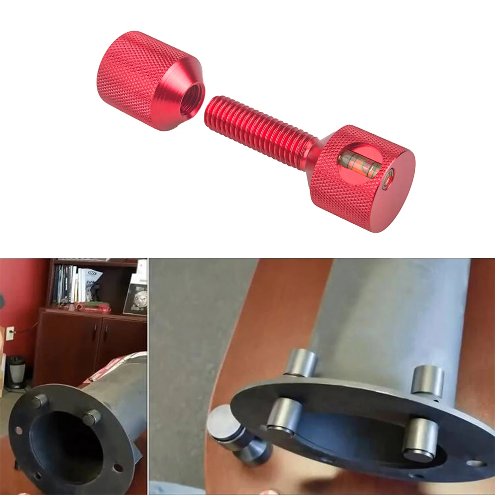 Pasadores de dos orificios con brida de aluminio de 1-1/8 pulgadas Pasadores de alineación de dos orificios de 1-1/8" con gradiente