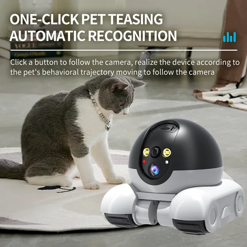 4MP V360Pro APP Dual Lens  Cat/Dog Playing Running IP Camera Full Color AI Humanoid Detection Home Security CCTV Baby Monitor